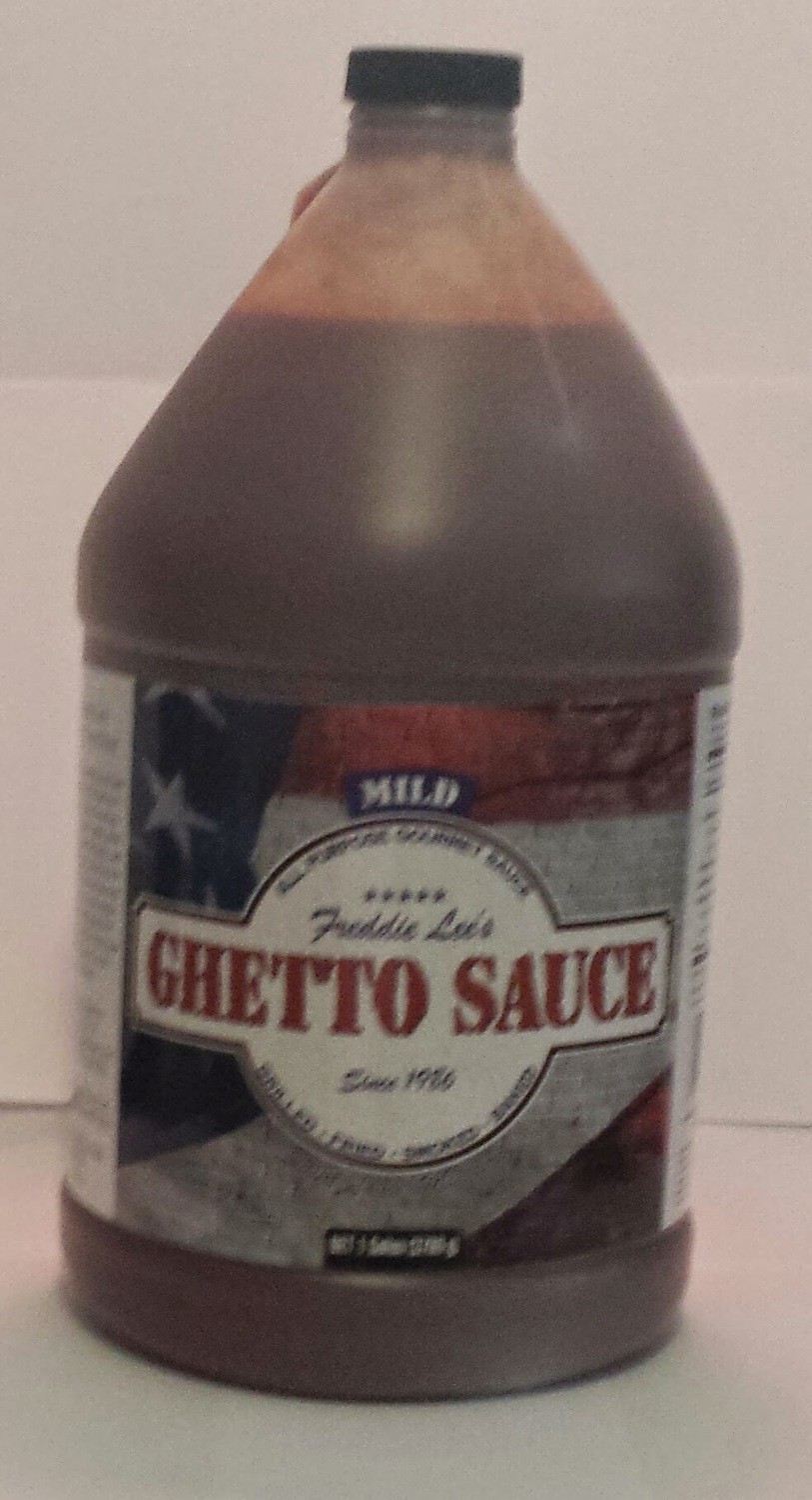 Freddie Lee's Ghetto Sauce Mild Gallon 128oz
