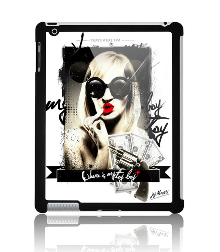 Coque ipad 2 Where is my Toyboy by J&amp;J MOATTI