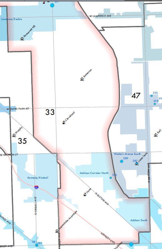 The TIFs of the 33rd Ward