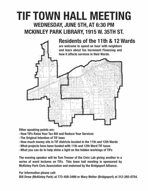 The TIFs of the 11th &amp; 12th Wards