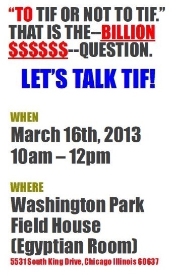 The TIFs of the 20th Ward