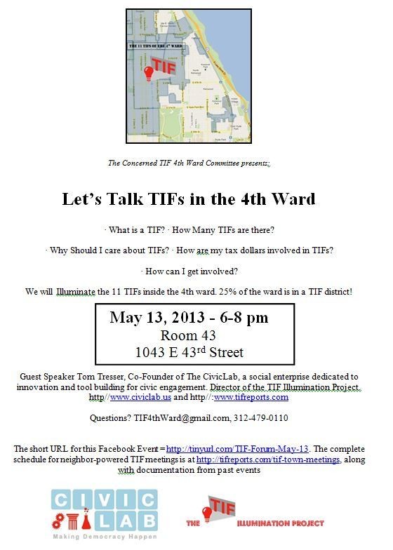 The TIFs of the 4th Ward