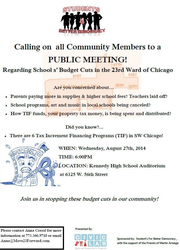 The TIFs of the 23rd Ward