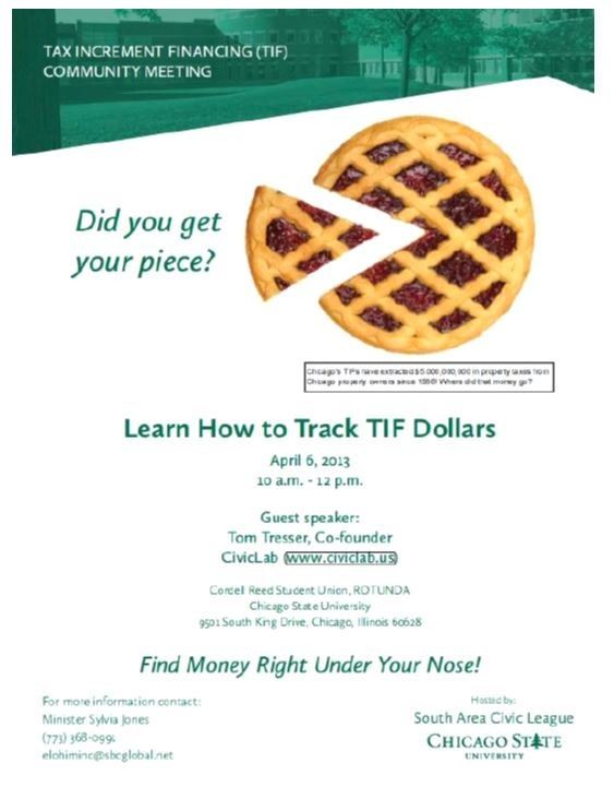 The TIFs of the 8th &amp; 9th Wards