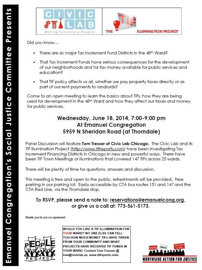 The TIFs of the 48th Ward