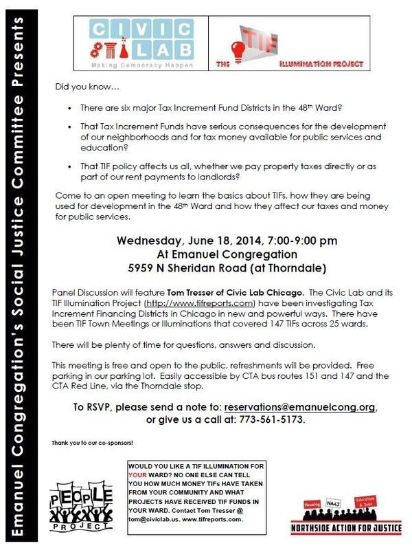 The TIFs of the 48th Ward