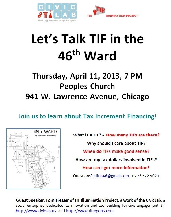 The TIFs of the 46th Ward