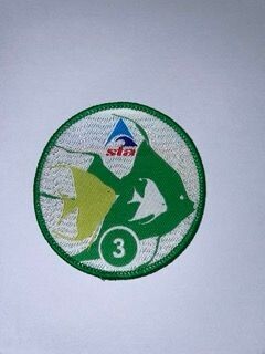 STA Angelfish 3 Badge and Certificate