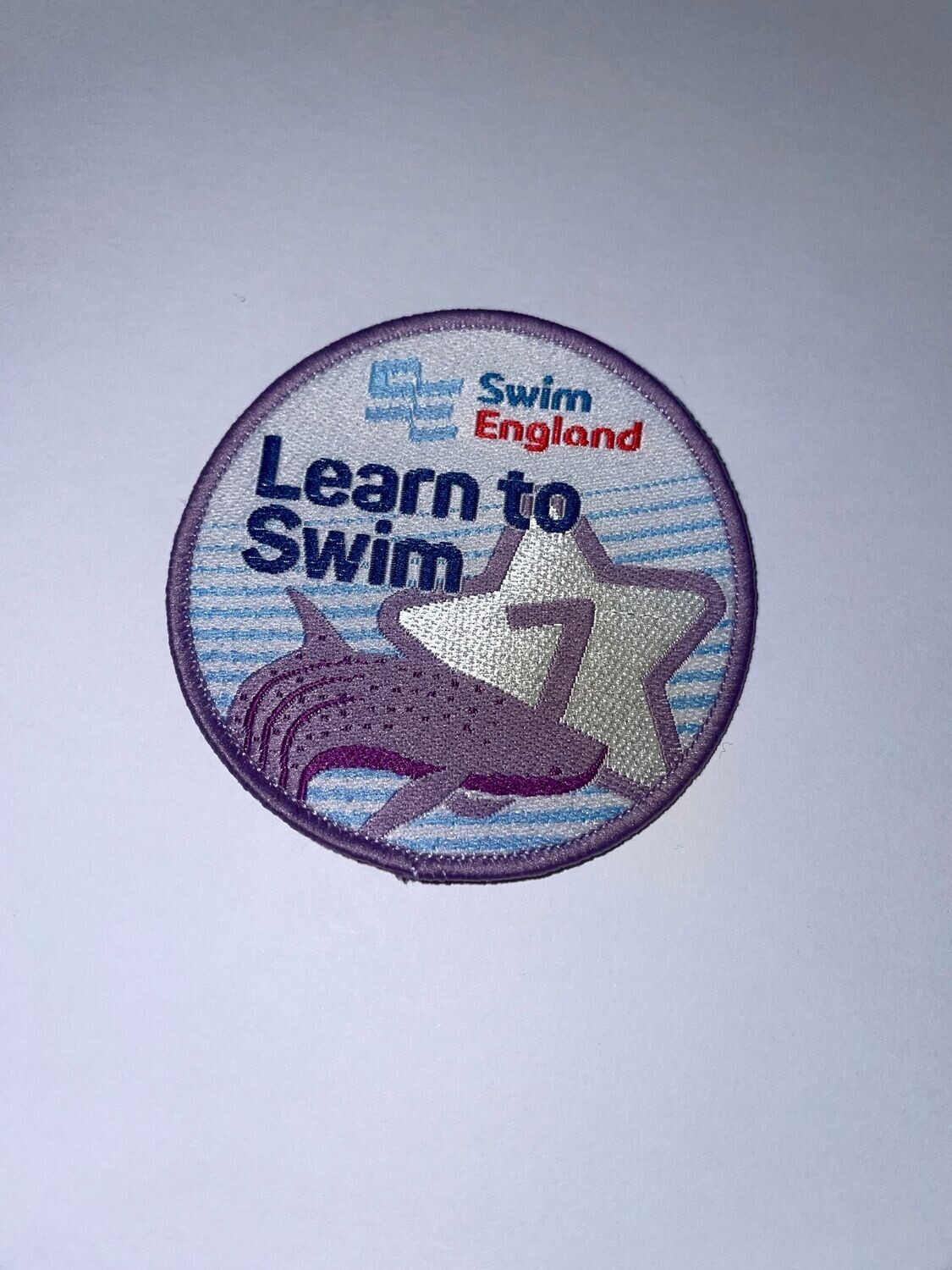 Swim England Learn To Swim Stage 7 Badge and Certificate
