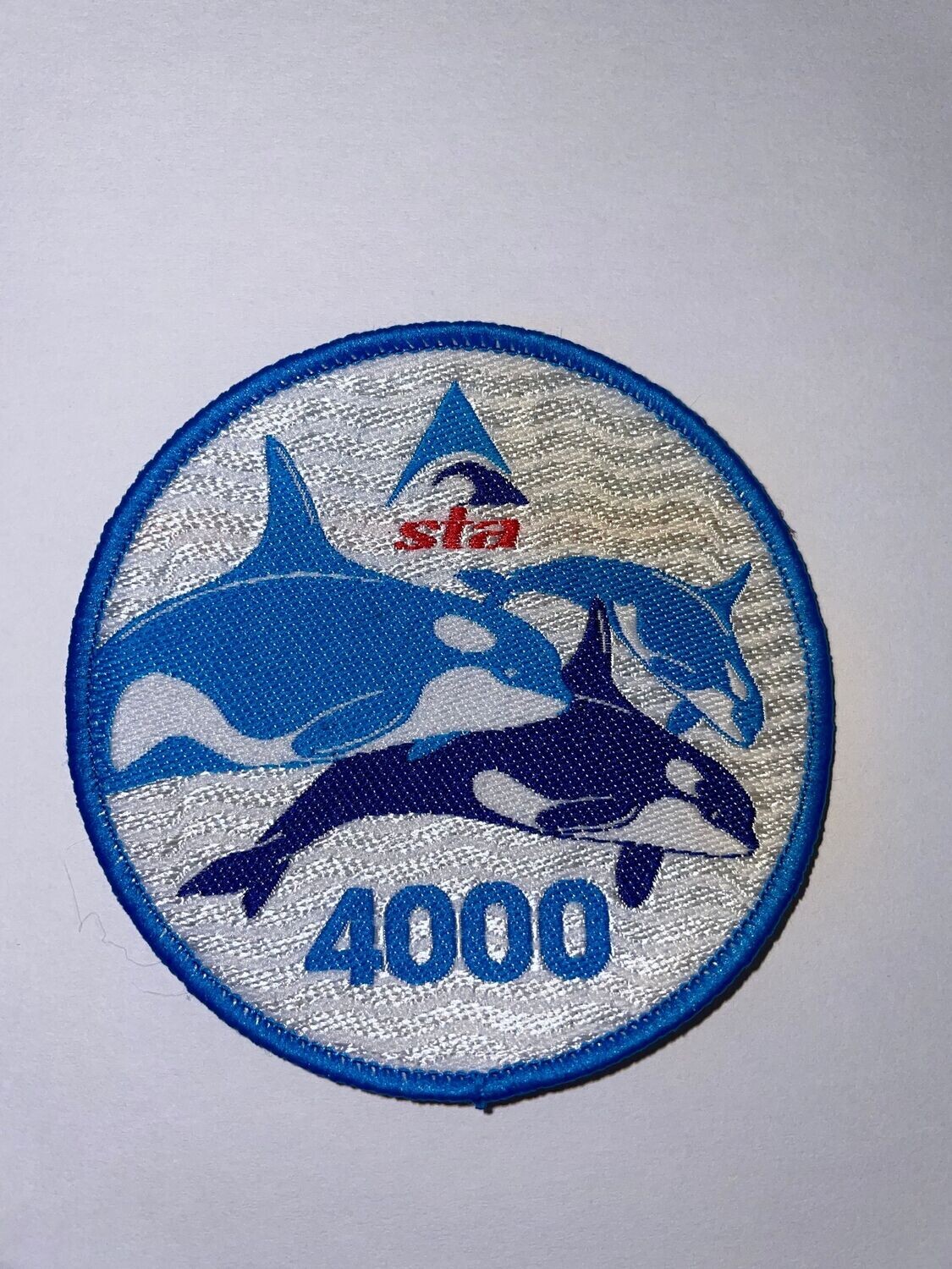 STA Distance 4000m Badge and Certificate