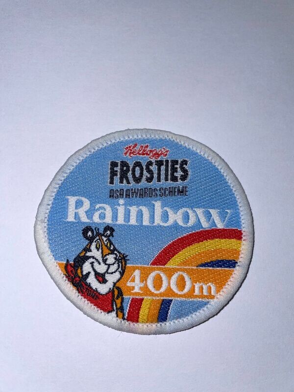 Rainbow 400m Badge