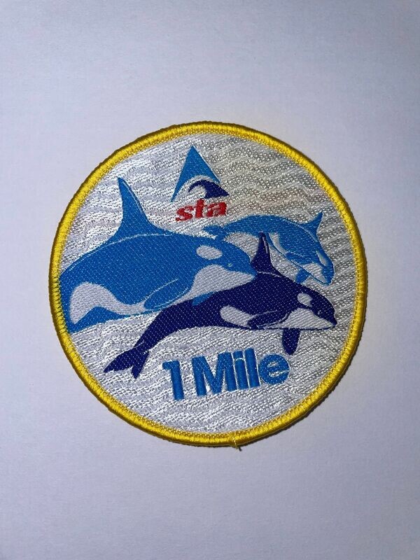 STA Distance 1 Mile Badge and Certificate