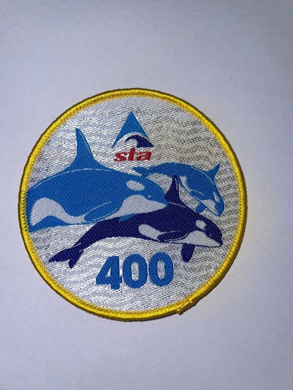 STA Distance 400m Badge and Certificate