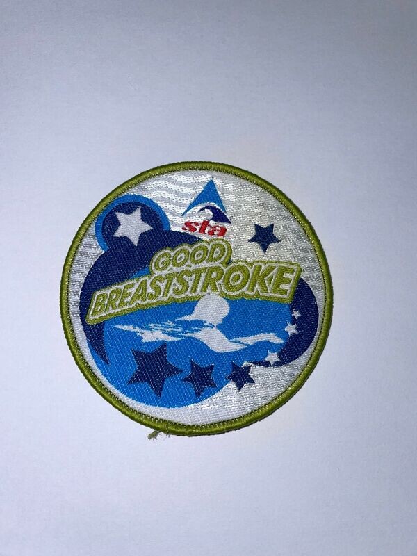 STA - Good Breaststroke Badge and Certificate