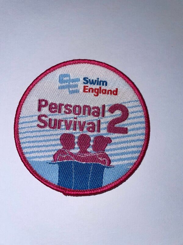 Swim England Personal Survival 2 Badge and Certificate