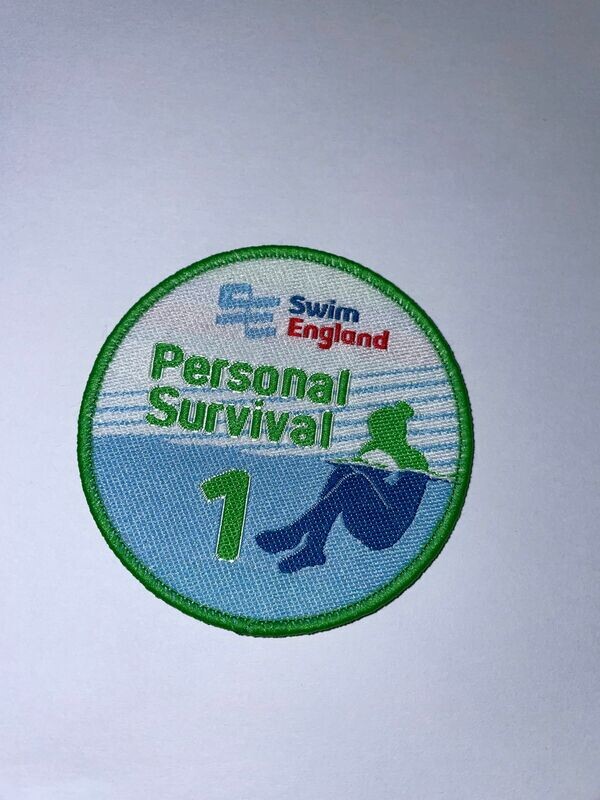 Swim England Personal Survival 1 Badge and Certificate