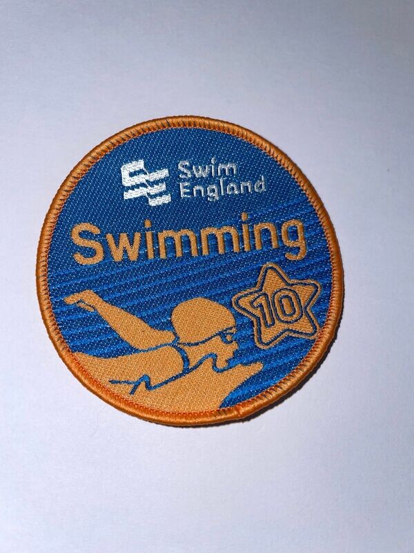 Swim England - Swimming 10 Badge and Certificate