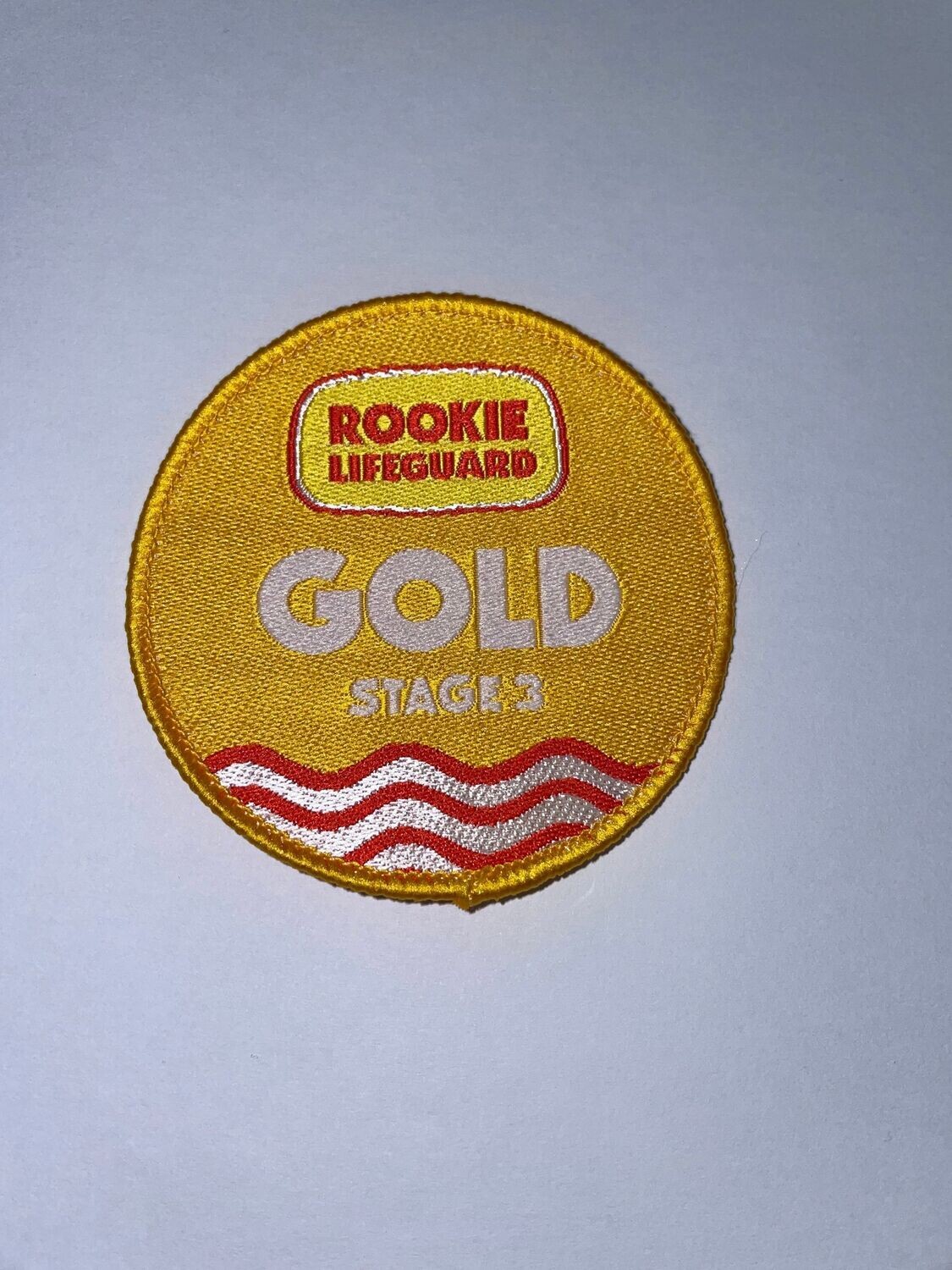 Rookie Lifeguard Gold 3 Badge and Certificate