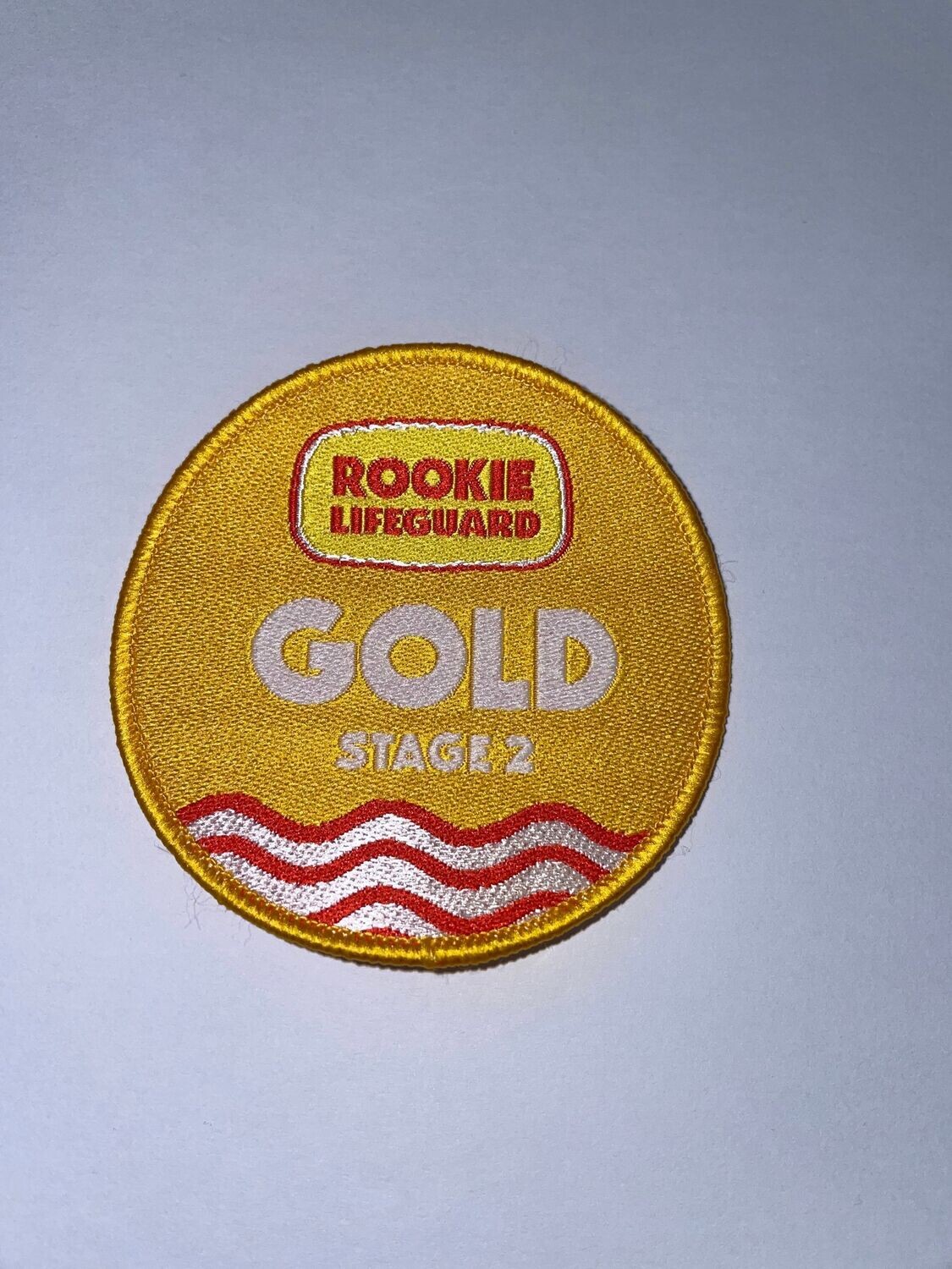 Rookie Lifeguard Gold 2 Badge and Certificate