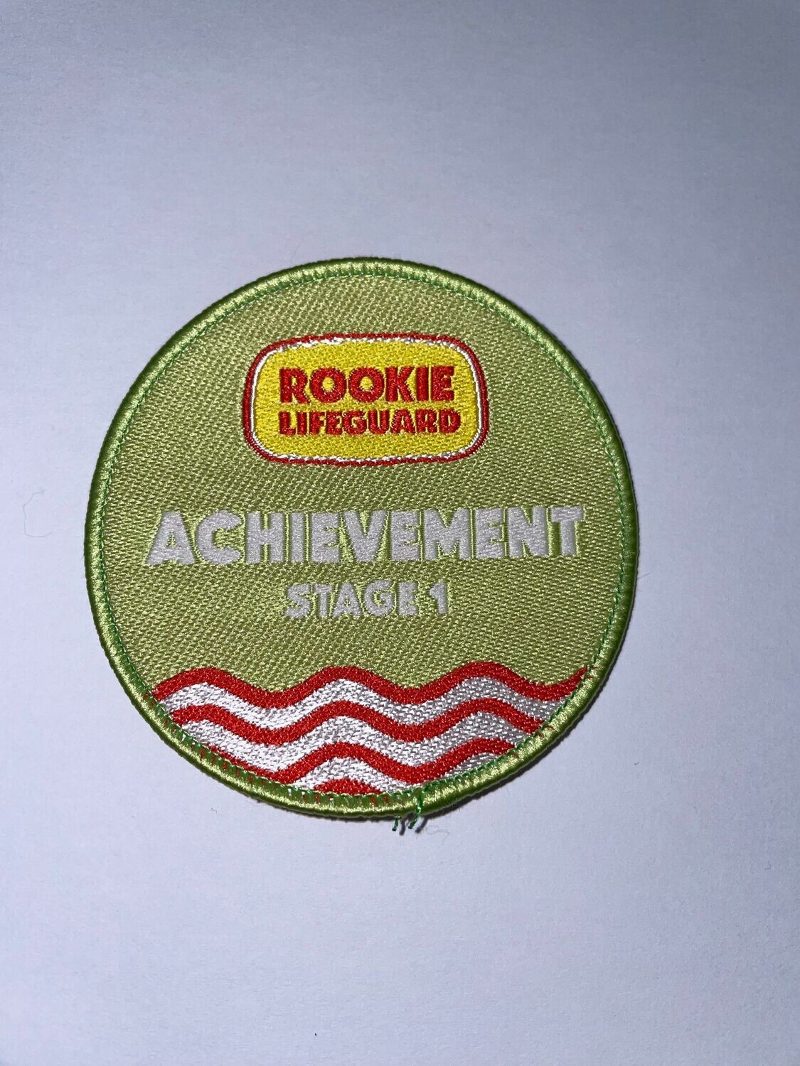 Rookie Lifeguard Achievement 1 Badge and Certificate