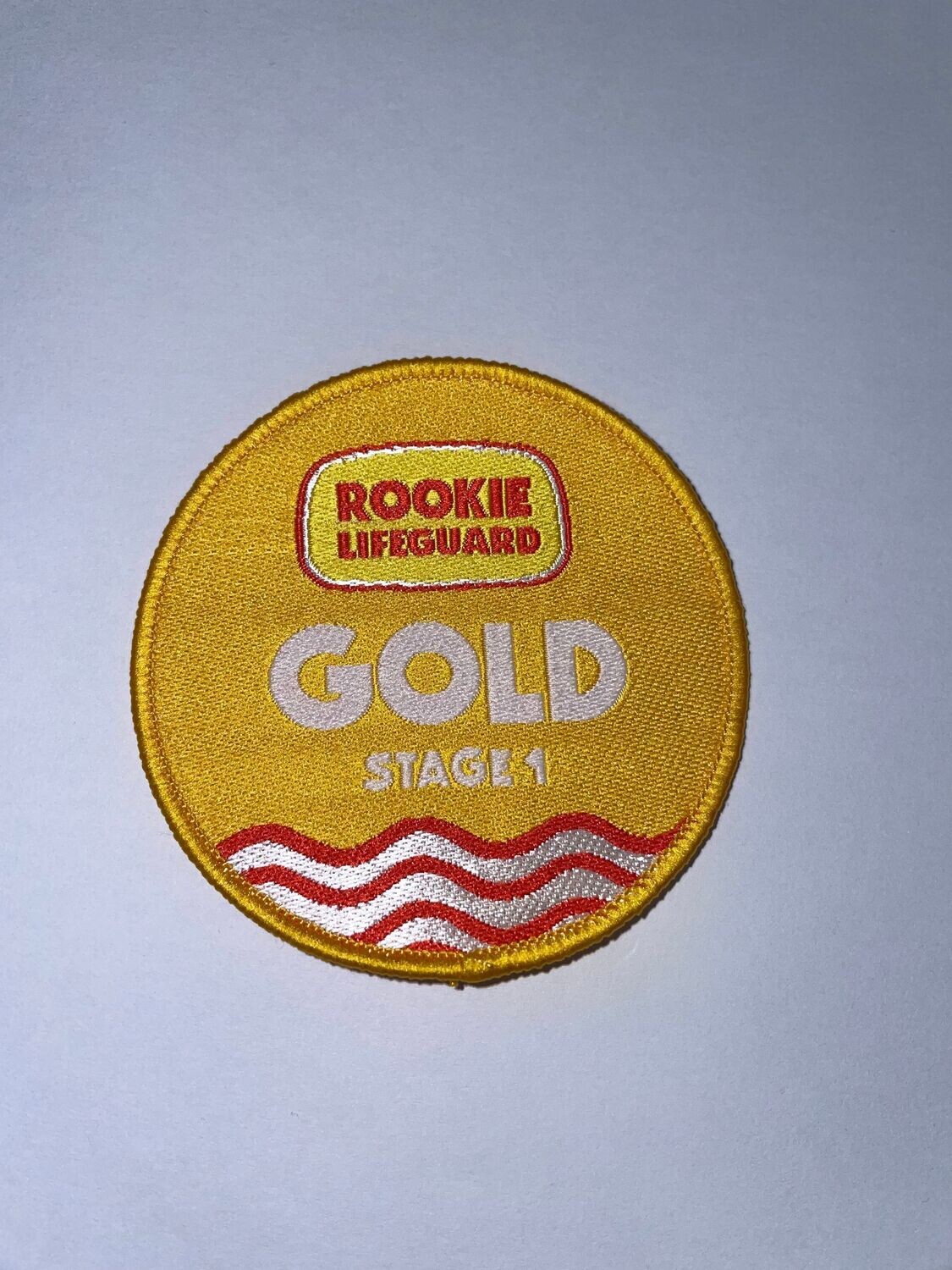 Rookie Lifeguard Gold 1 Badge and Certificate
