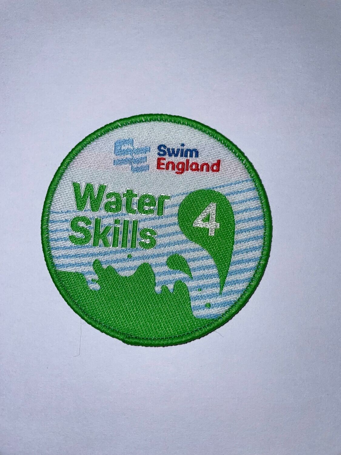 Swim England Water Skills - 4 Badge and Certificate