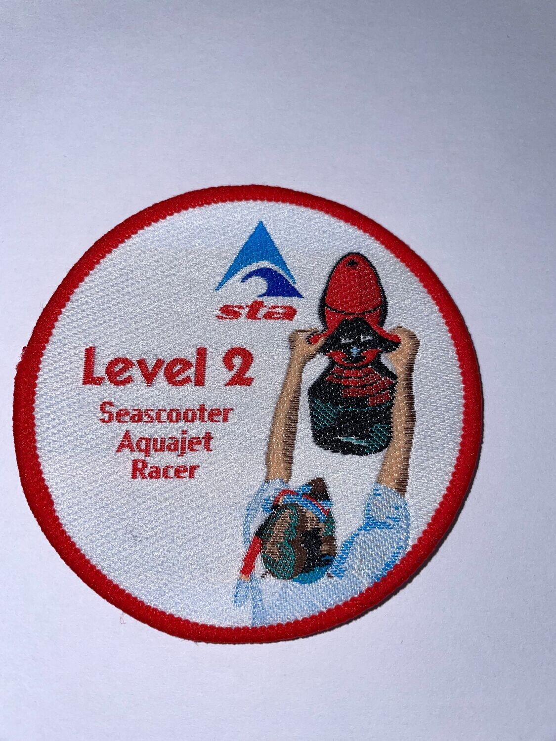 STA Level 2 Seascooter Aquajet Racer Badge and Certificate