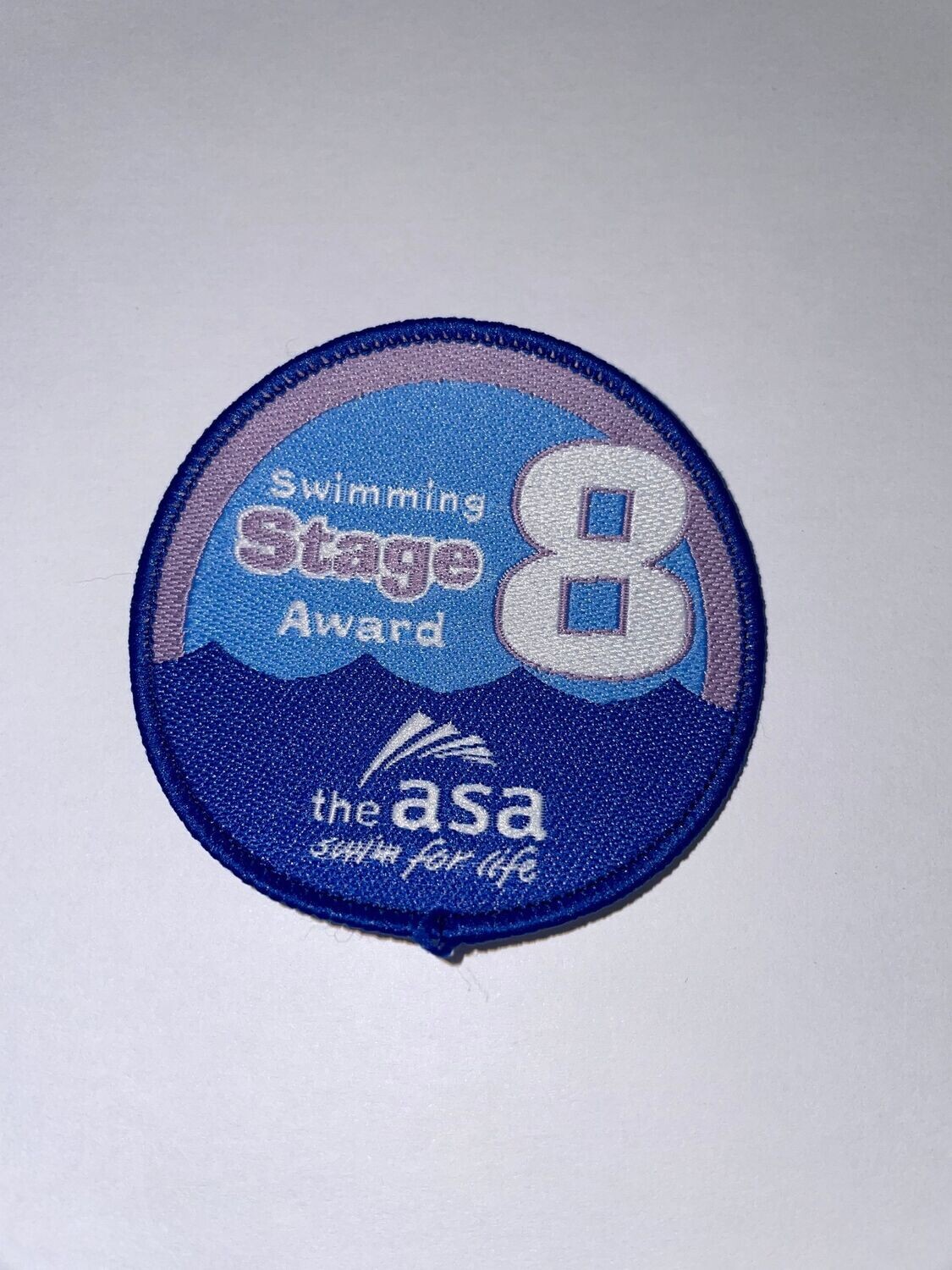 ASA Stage 8 Badge and Certificate