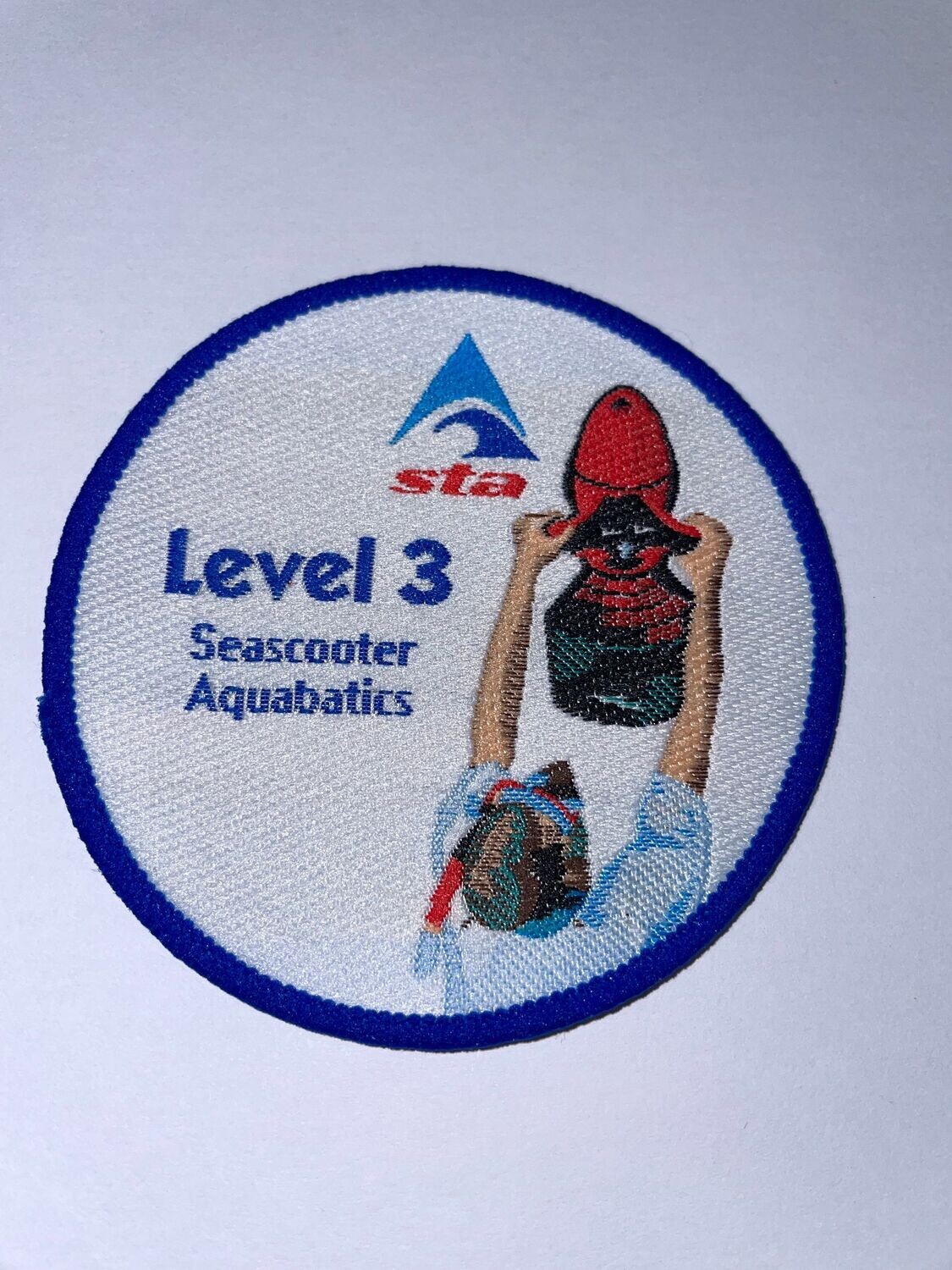 STA Level 2 Seascooter Aquabatics Badge and Certificate