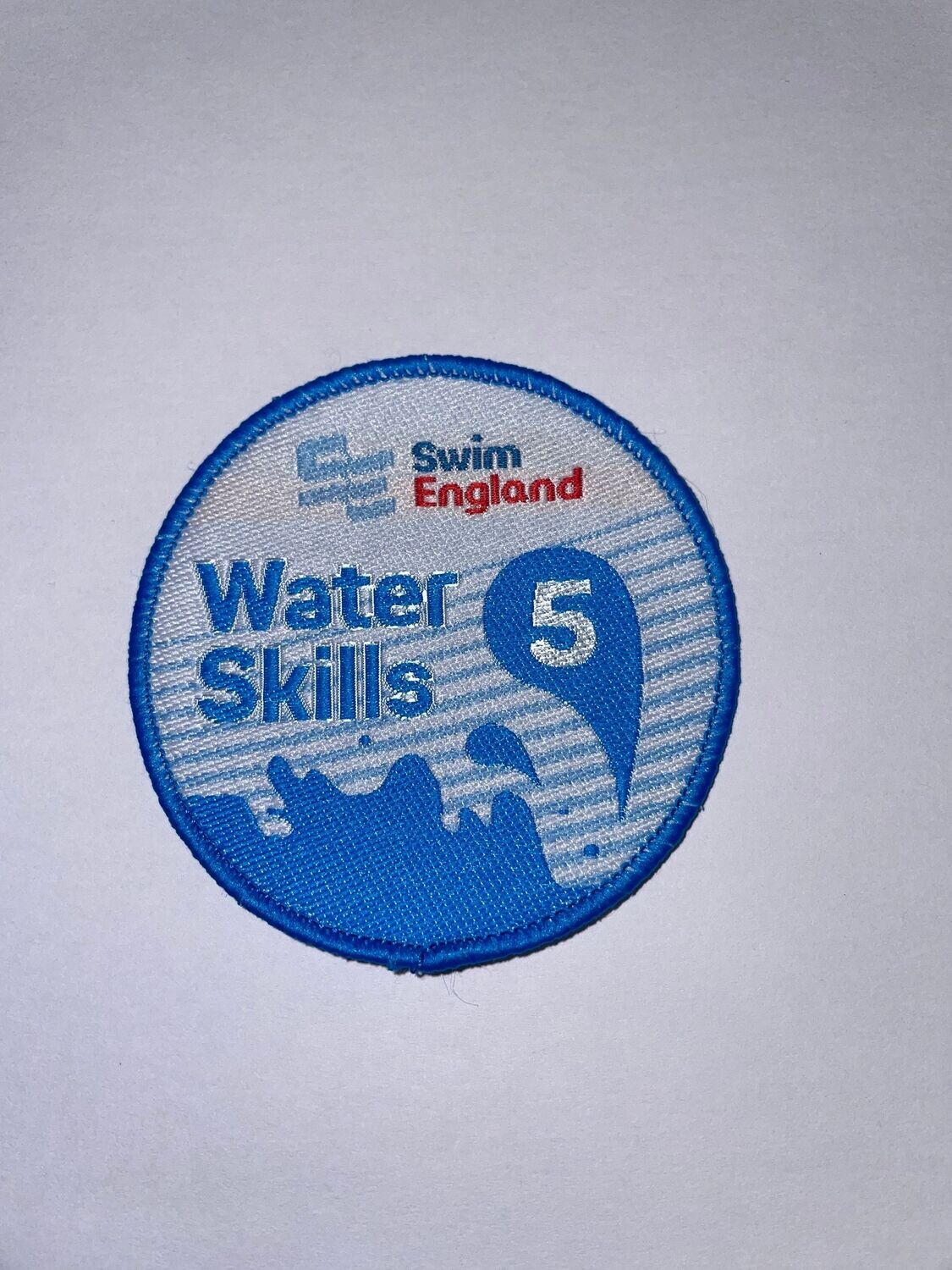 Swim England Water Skills - 5 Badge and Certificate