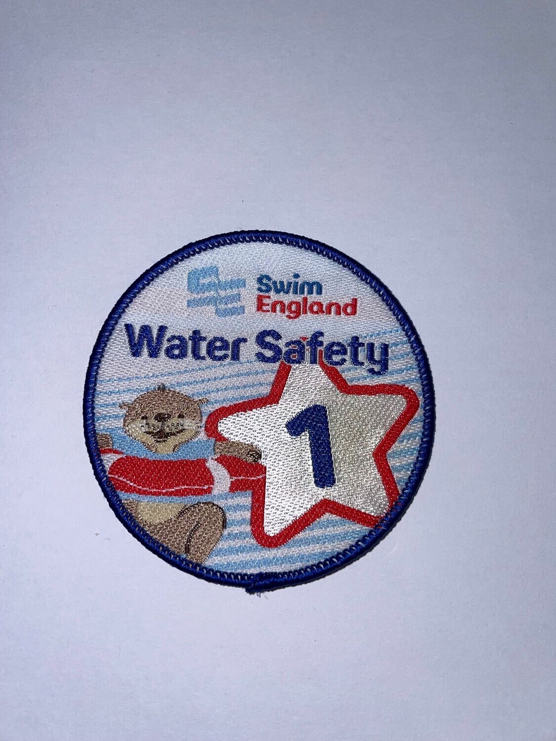 Water Safety 1 Badge and Certificate