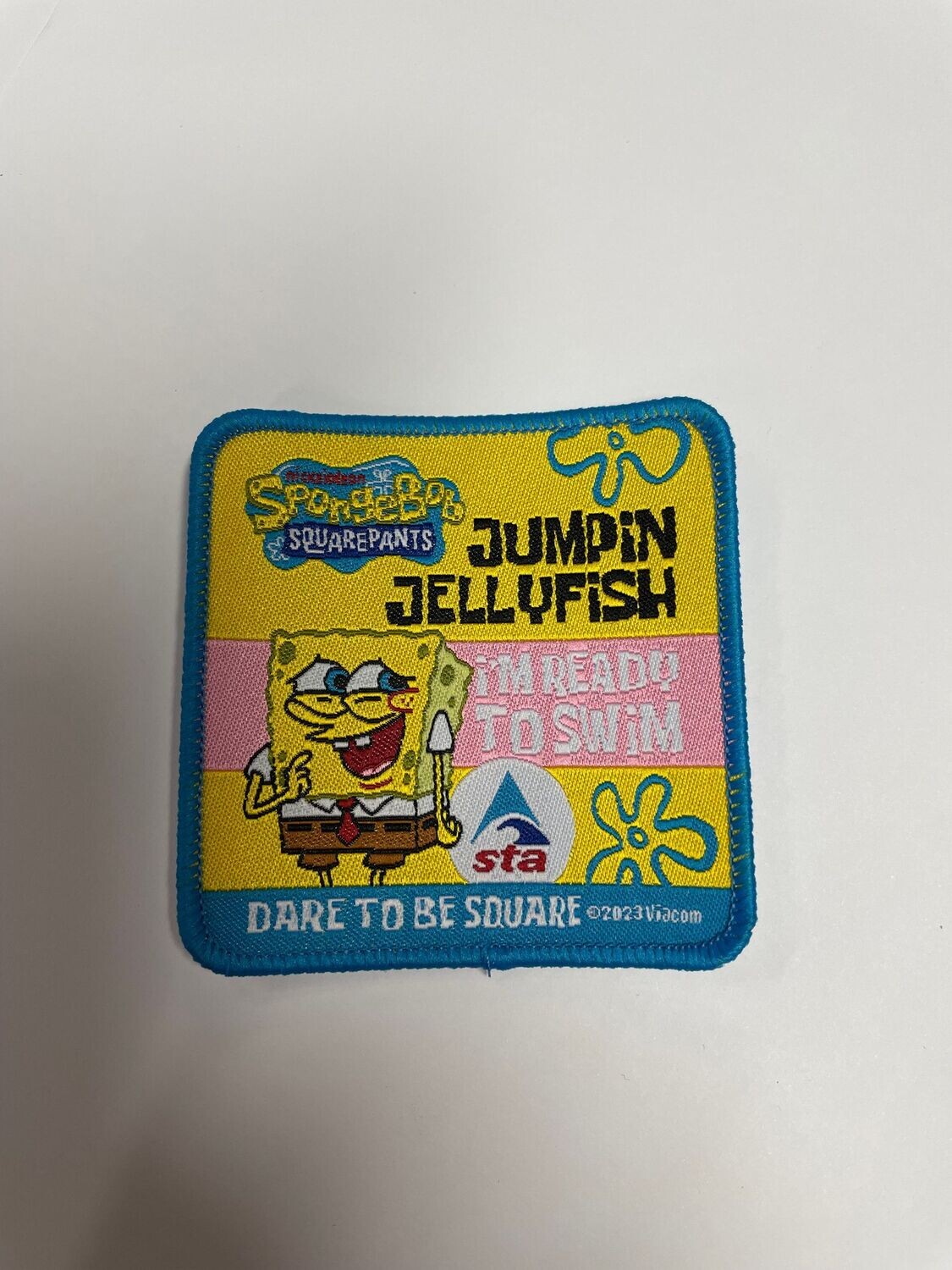 Spongebob Squarepants "I'm Ready to Swim" Badge