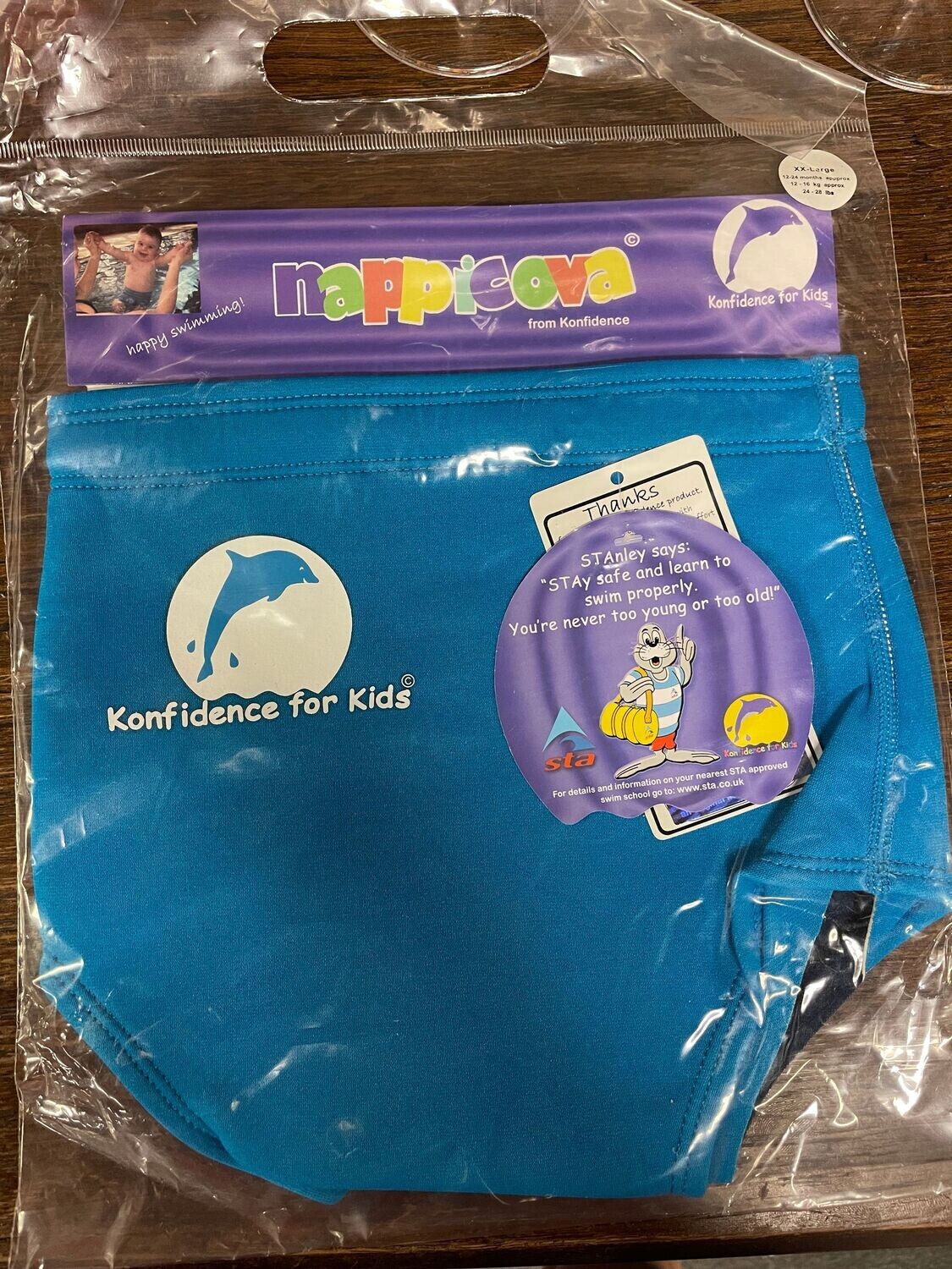 Konfidence Swim Nappicova Blue X-Large (9-12months / 9-11kg)