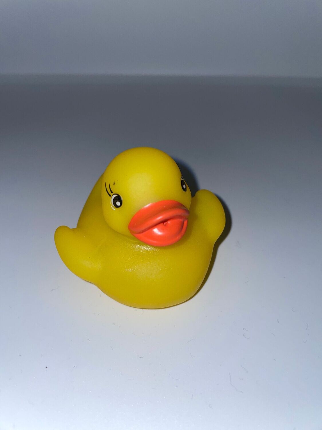 Yellow Duck with Eyelashes