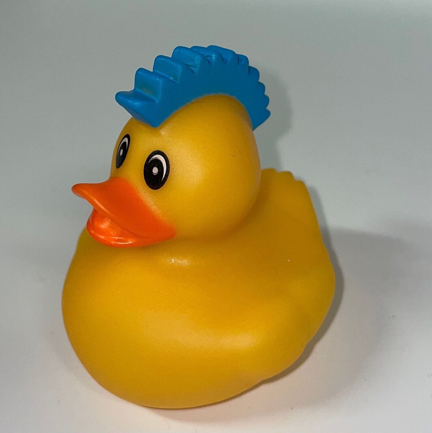 Yellow Duck, Blue Mohawk