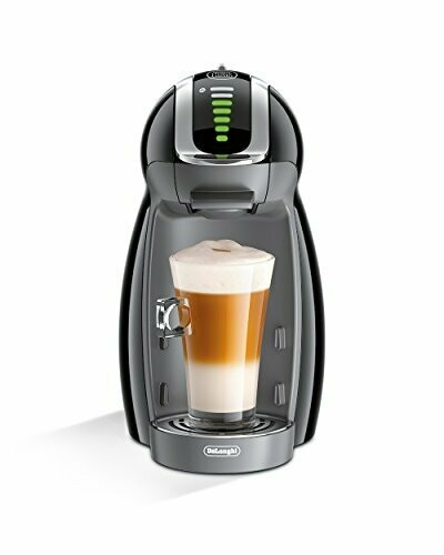NESCAFÉ DOLCE GUSTO Genio 2 EDG.465.B Macchina per Caffè Espresso e altre  bevande Automatica Piano Black di De'Longhi