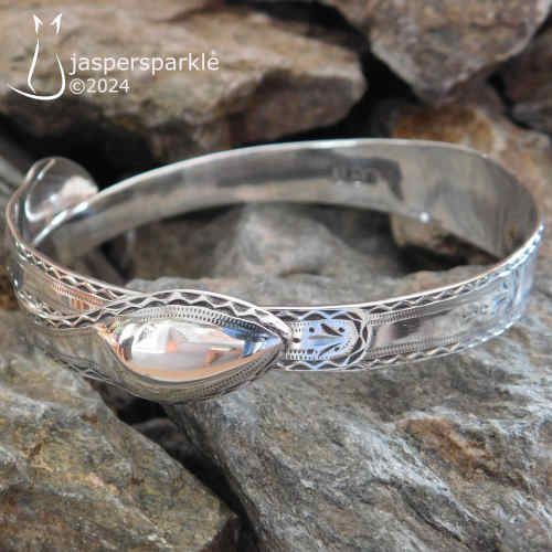 Georgian Ice Tong Bangle London 1791