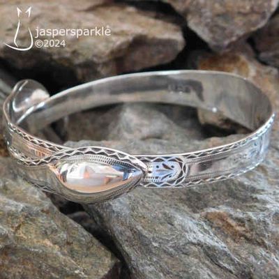 Georgian Ice Tong Bangle London 1791