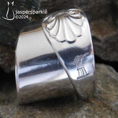 Butter Knife Ring Sheffield 1888 Size Y Z or Z1