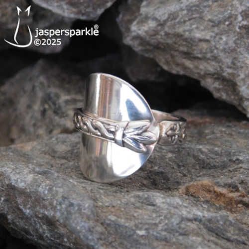 Celtic Spoon Ring Birmingham 1958 Size