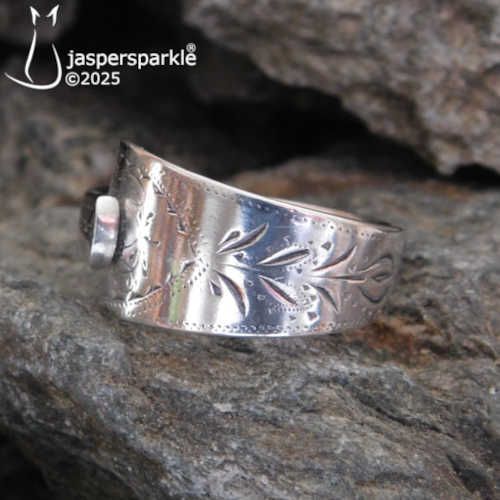Georgian Spoon Ring Size London 1795 T U V W or X