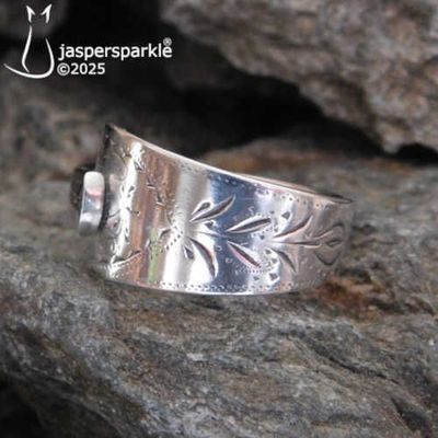 Georgian Spoon Ring Size London 1795 T U V W or X