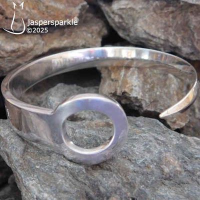NEW! Vintage Silver Meat Skewer Bangle Sheffield 1973