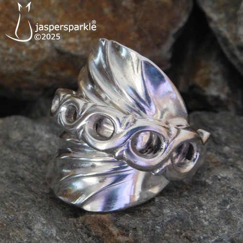 NEW! Victorian Spoon Ring Sheffield 1897 Size R S T U or V