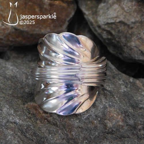 NEW! Shellback Spoon Ring London 1898 Size S T U V or W