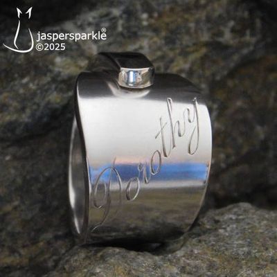 NEW! "Dorothy" Spoon Ring Chester 1928 Size L M or N