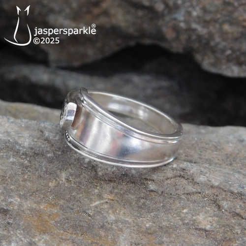 NEW! Vintage Spoon Ring Sheffield 1932 Size K L M or N
