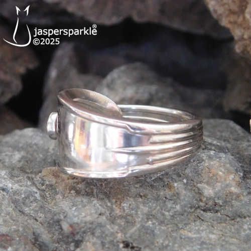 NEW! Vintage Spoon Ring Birmingham 1937 Size Q R S or T