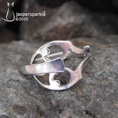 NEW! Vintage Spoon Ring Birmingham 1932 Size L M N or O