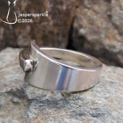 NEW! Plain Spoon Ring Chester 1961 Size O P Q or R NEW! Plain Spoon Ring Chester 1961 Size O P Q or R